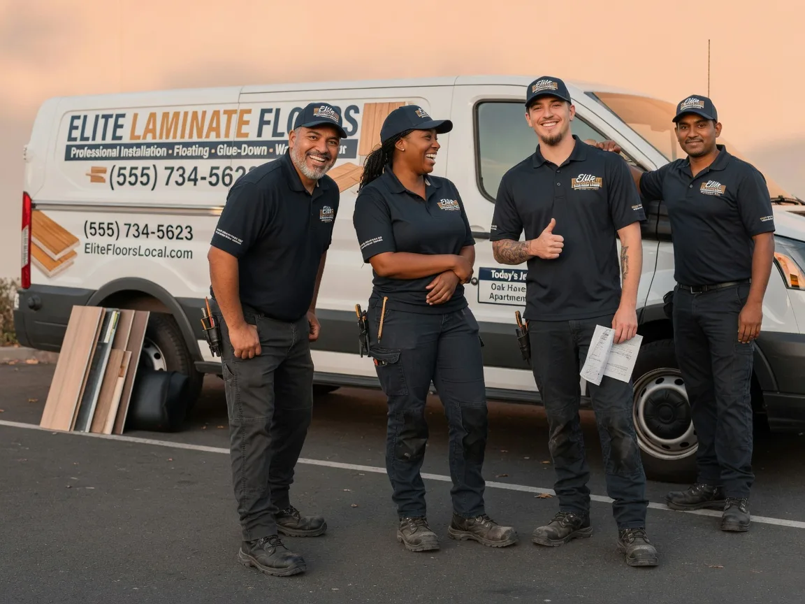 Laminate flooring installation company in Hemphill, TX